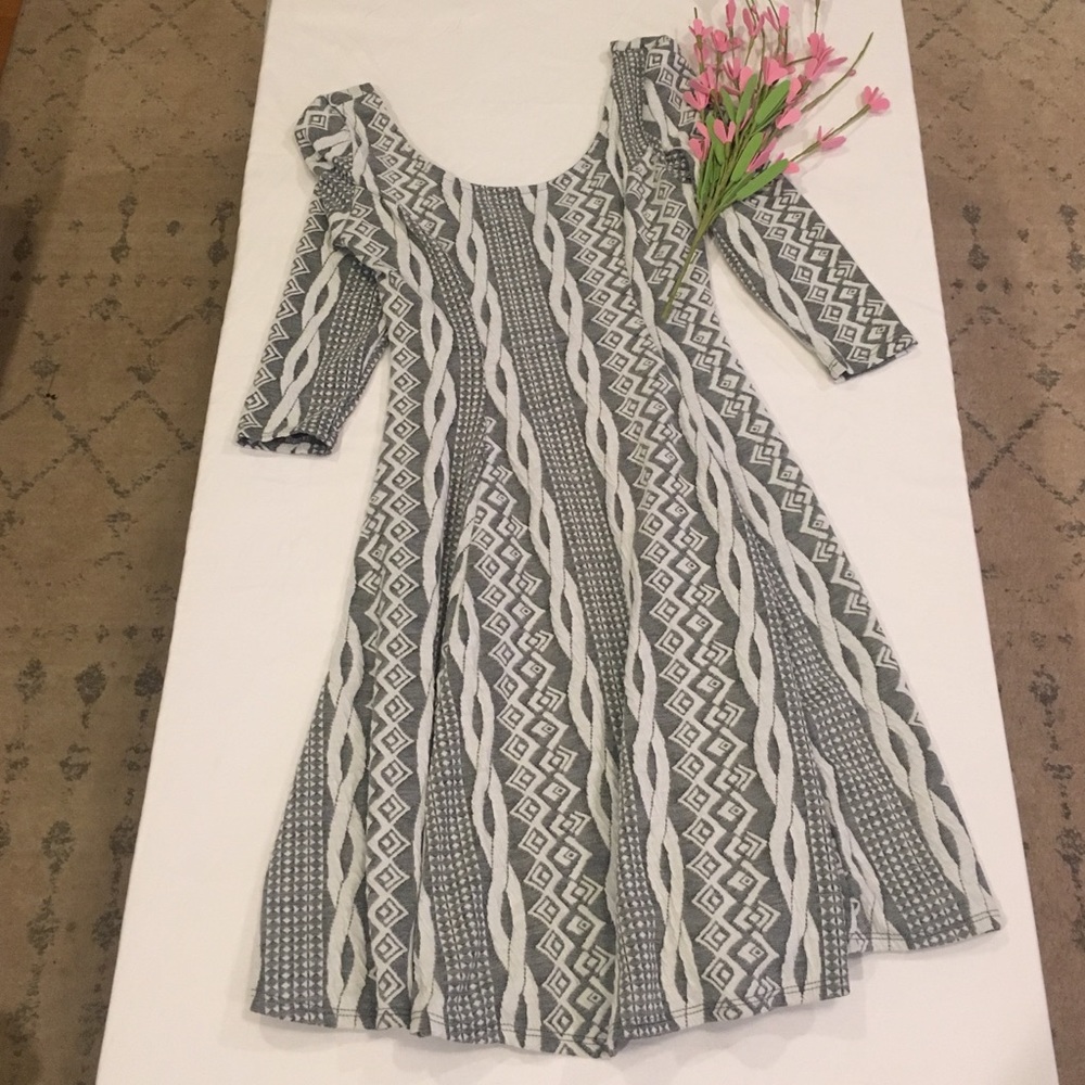Stretchy grey dress, Acemi, S